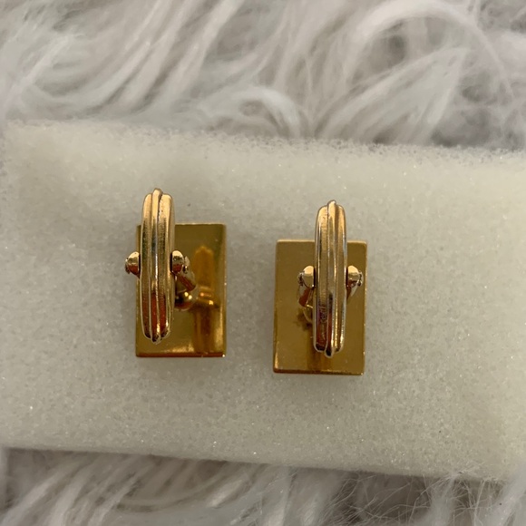 BALLY Cufflinks Gold/silvertone - Picture 2 of 9